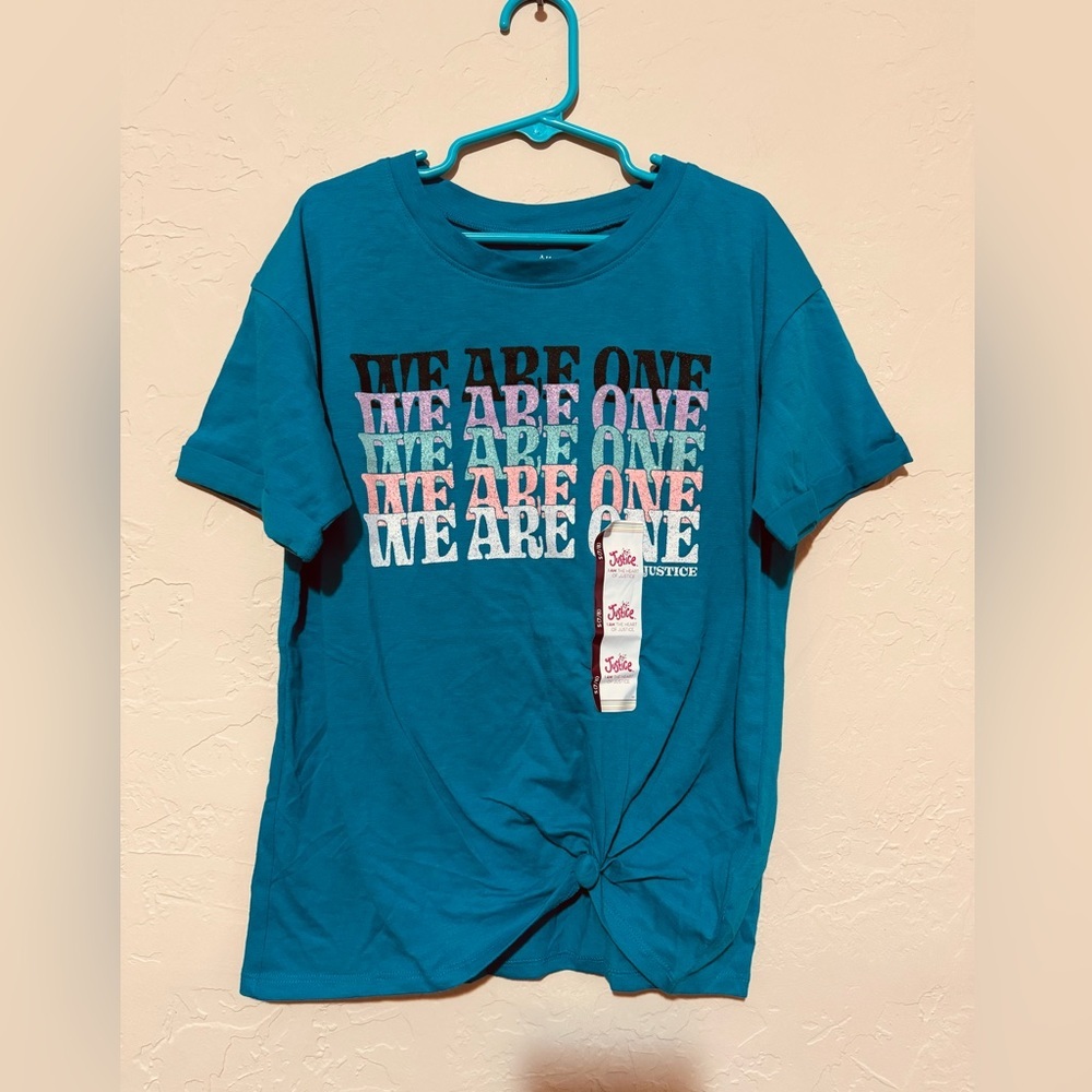 Justice Small 7/8 girls shirt